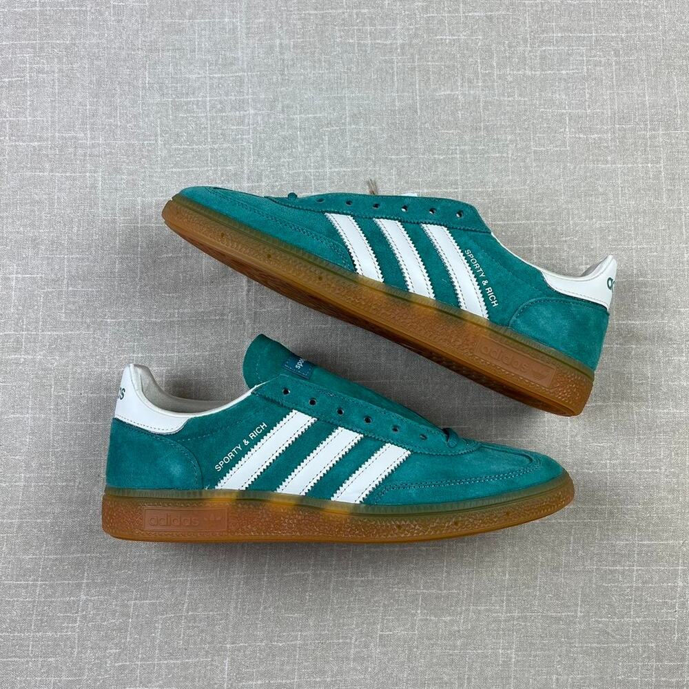 Adidas x Sporty & Rich Handball Spezial “Green" Women 5.5 - Picture 3 of 5